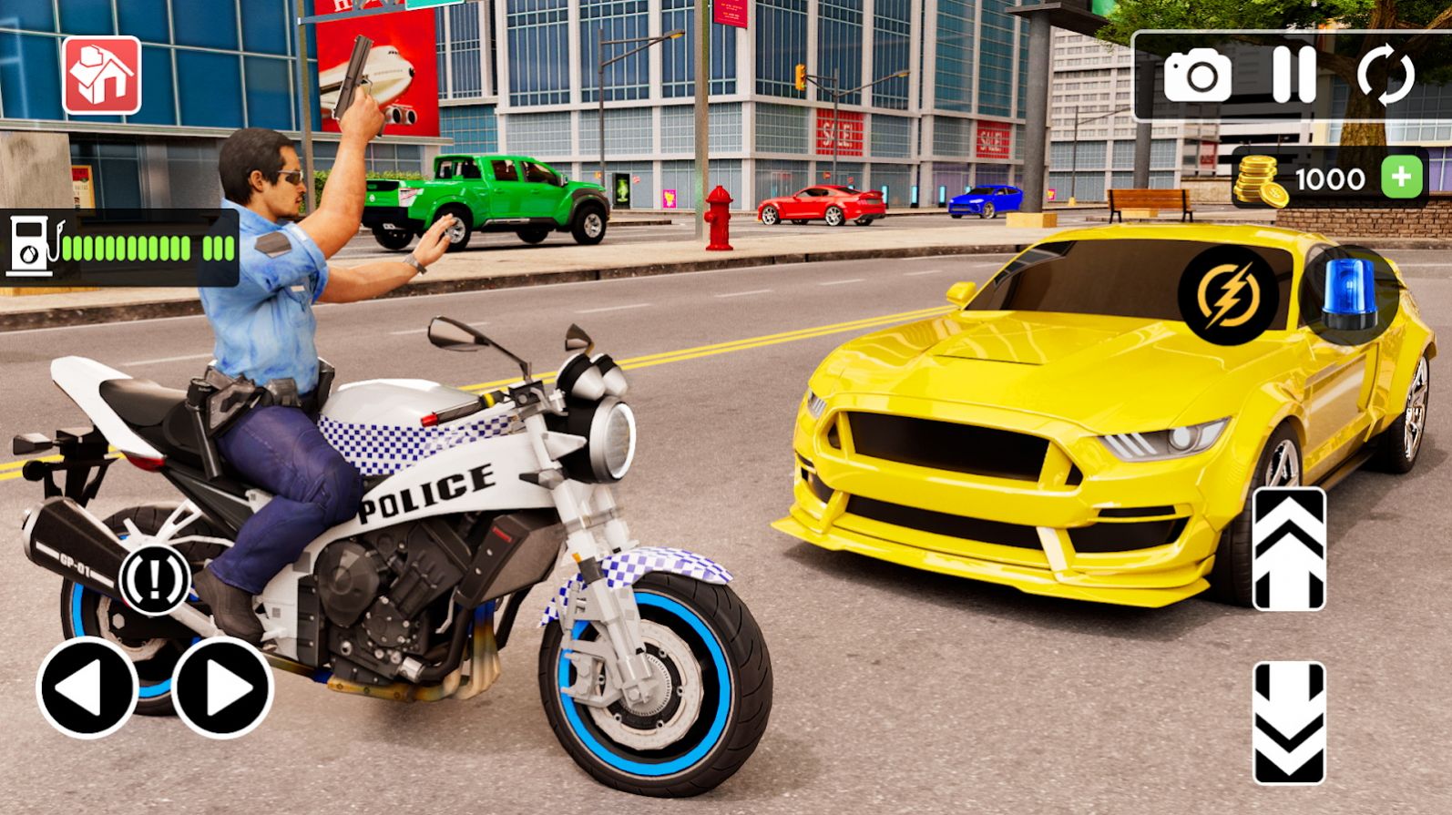 警察驾驶摩托车免费版